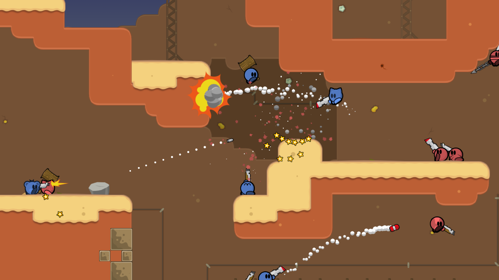 Teeworlds (Juego) Screenshot_desert