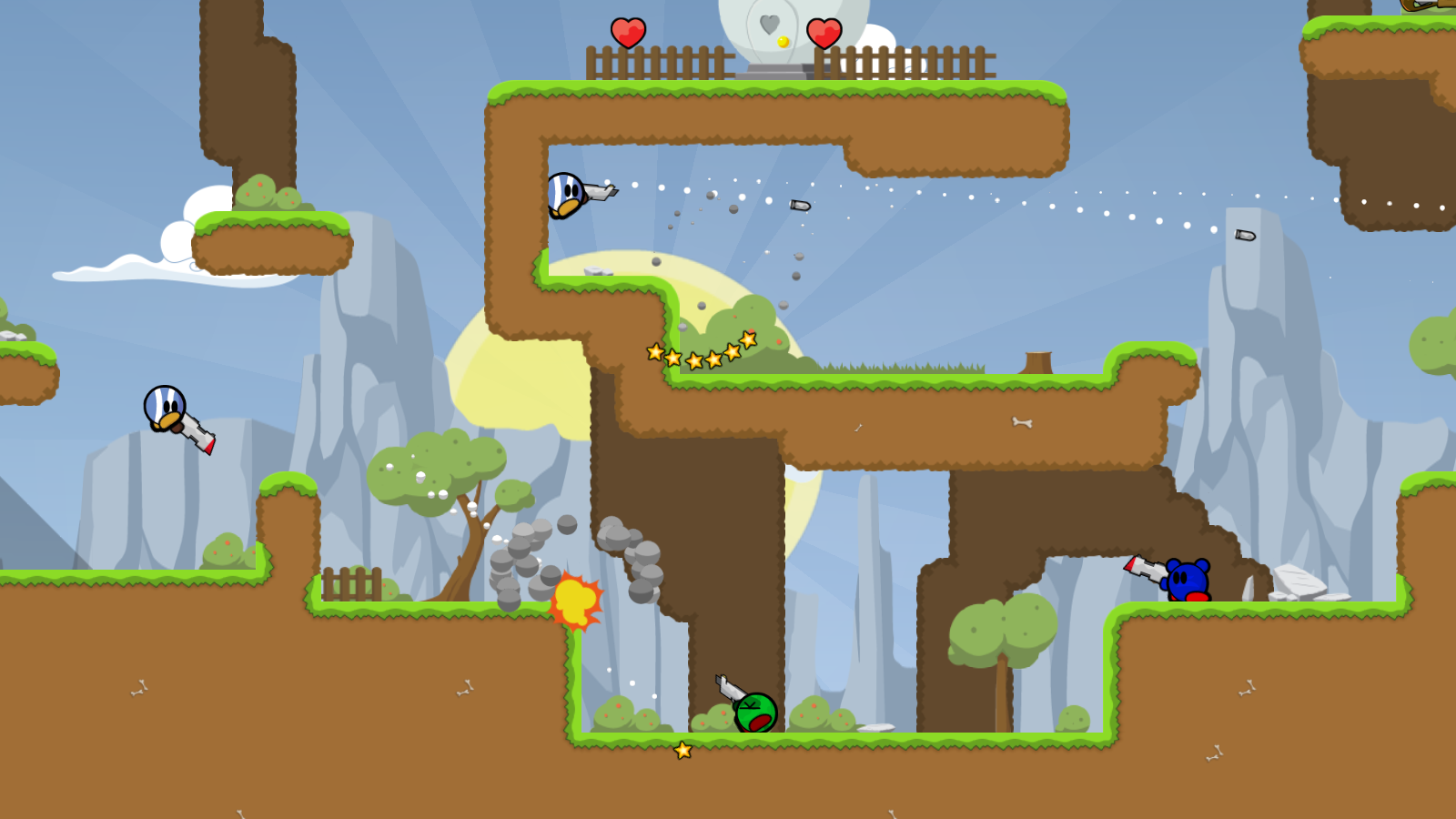 Teeworlds (Juego) Screenshot_grass